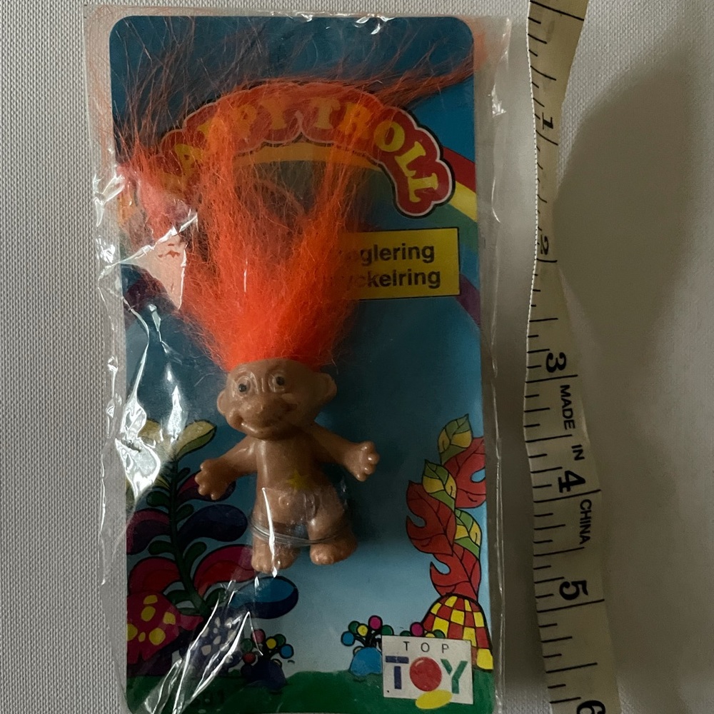 Vintage Norwegian Troll Keychain